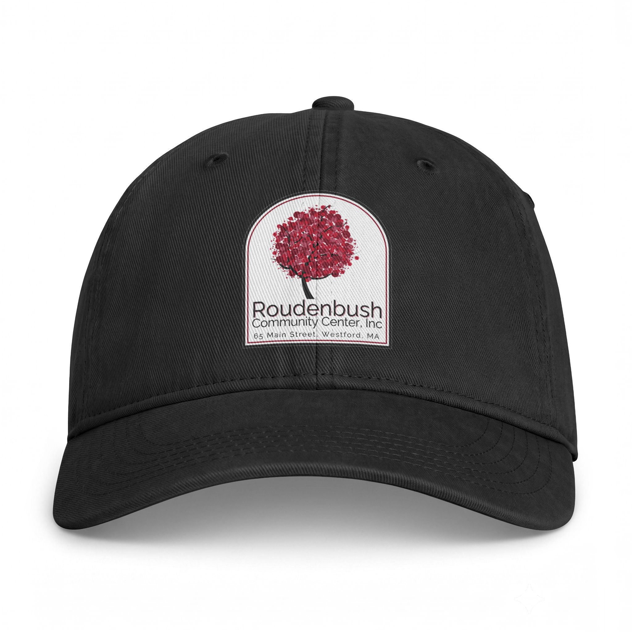 Washed Baseball Cap — Roudenbush Community Center Patch