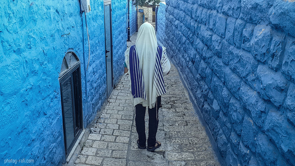 צפת הקדושה בחודש אלול