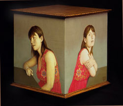 FOUR WOMEN 12X12X12 (sold)