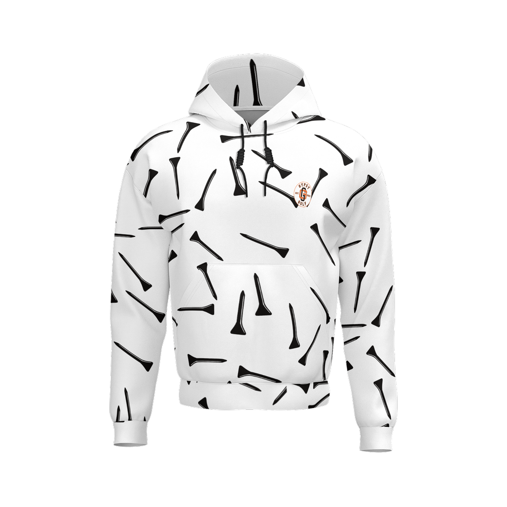 Gypsy Golf Tee Hoodie White