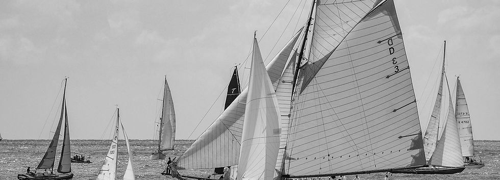 Sailboats on the water
