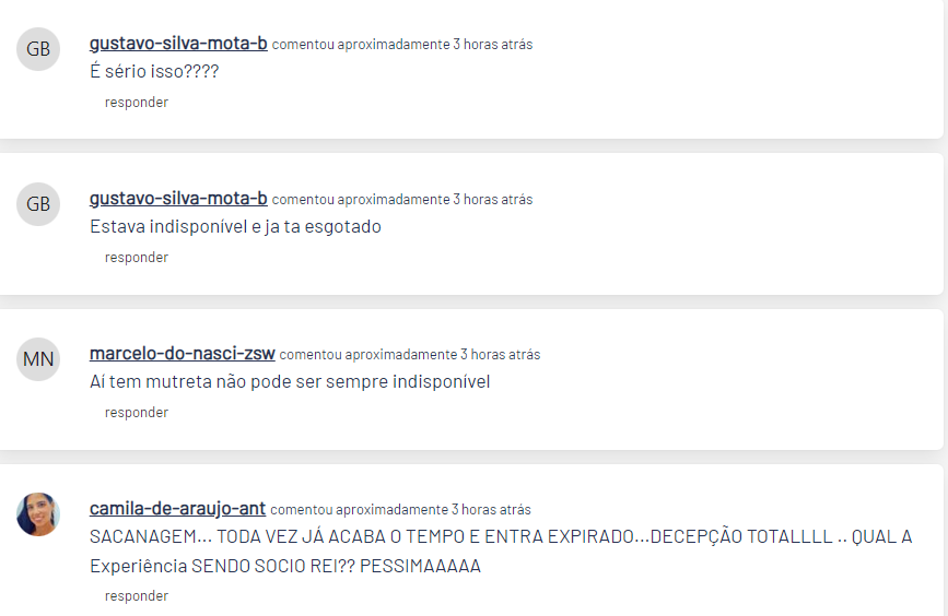 Recorte do site oficial