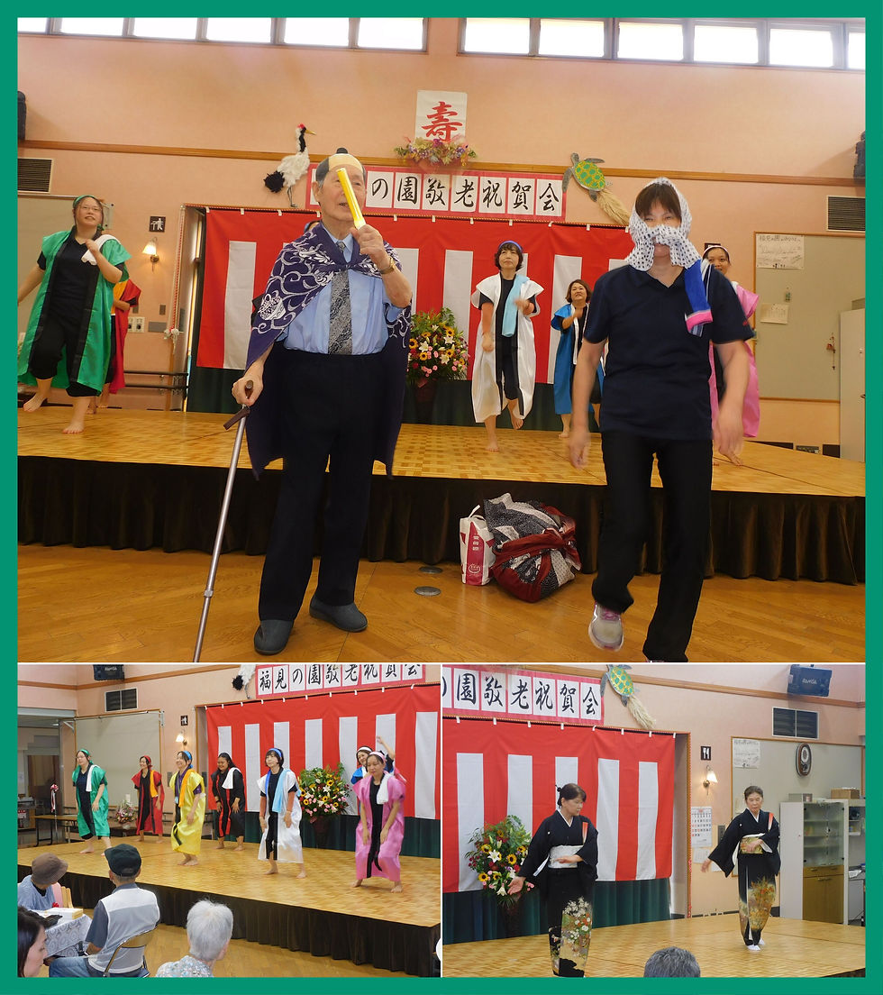 笑いが絶えず起きていた余興でした。