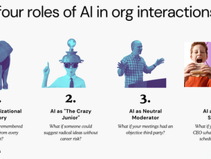 The Four Hidden Roles AI Should Play in Your Innovation Process