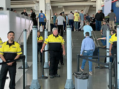 Security Checkpoint for Gridiron Men