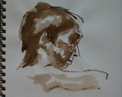 alain montagne peint - passion dessin peinture