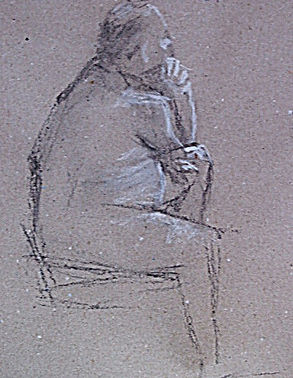 alain montagne peint, passion dessin peinture
