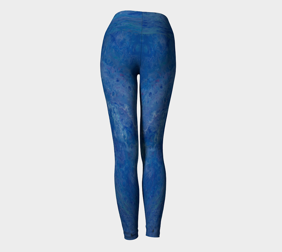Thumbnail: Yoga Leggings - "Angel Wings"