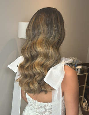 Bridal Hollywood Waves