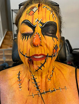 Halloween stitches