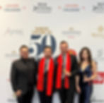 From left to right: Brent Lukoni, Restaurant Chef; Mike Robbins, Owner / Executive Chef; Jeff Parr, Owner / General Manager; and Reverie Beall, Assistant General Manager / Wine Director