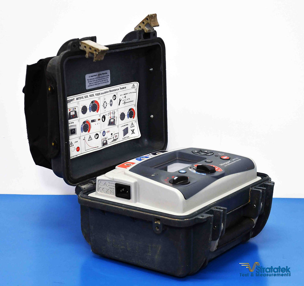 Thumbnail: Megger MIT525 5kV Insulation Tester Megohmmeter NIST Calibrated