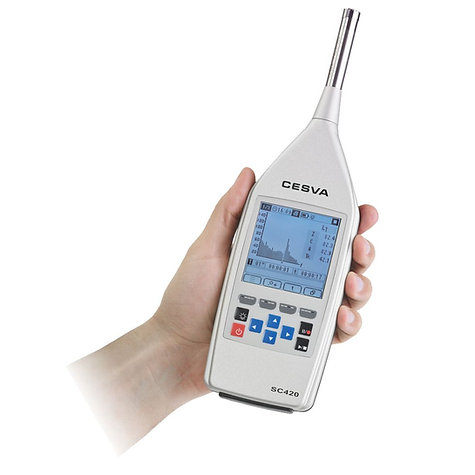 CESVA SC420 Sound Level Meter Class 1 Sound Meter 23 to 140 db