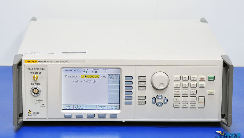 Thumbnail: Fluke 9610A/AF RF Reference Source 10Hz to 4GHz Front view