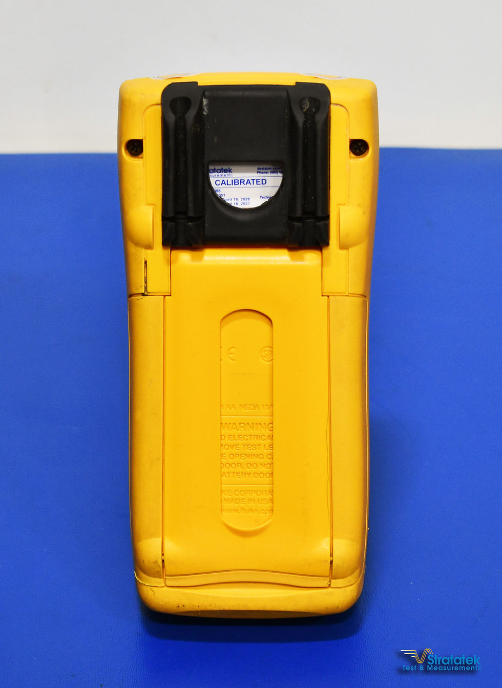Thumbnail: Fluke 724 Temperature Calibrator NIST Calibrated with Data Rear view