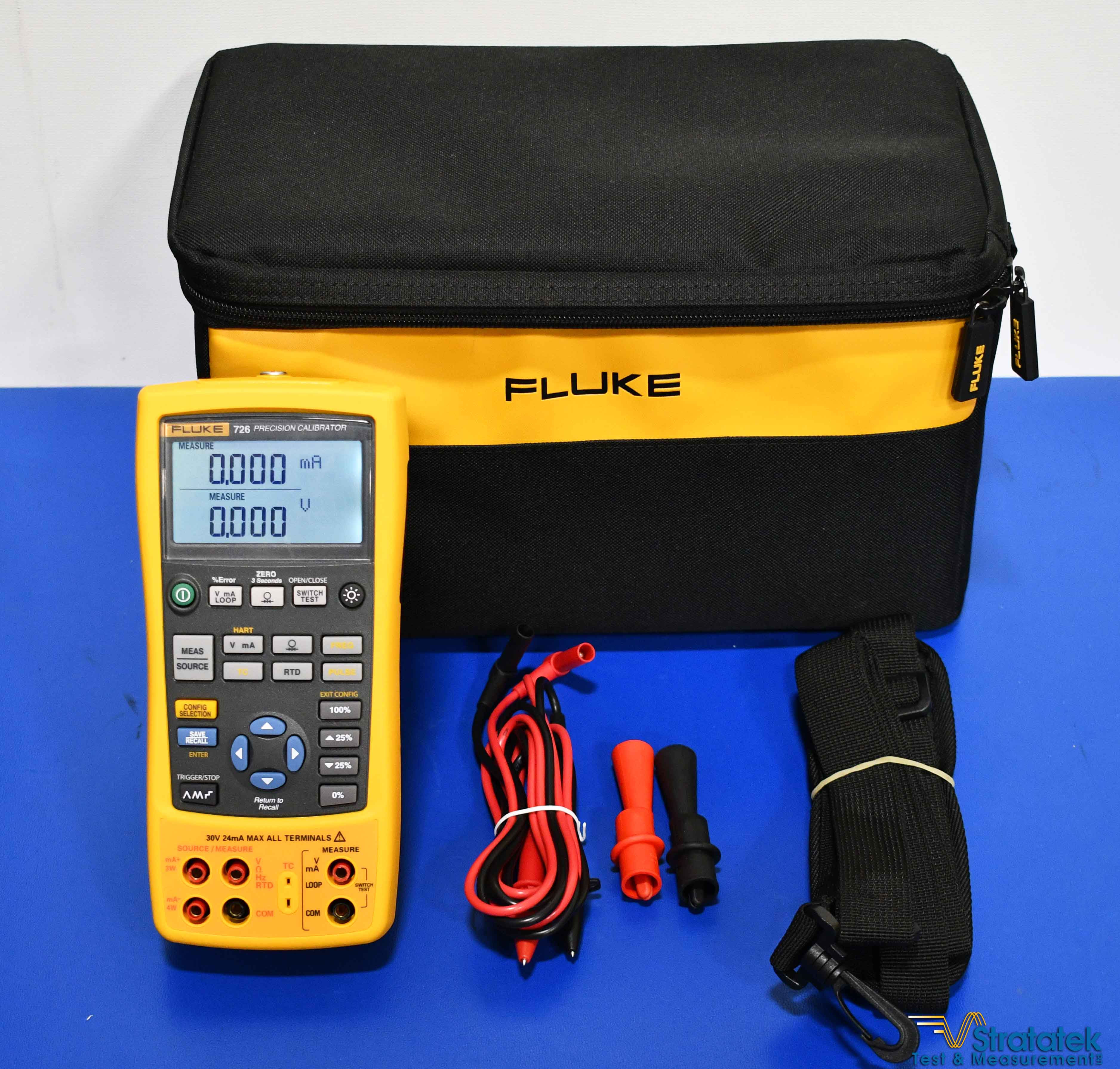 Fluke 726 Precision Multifunction Process Calibrator HART NIST Calibrated