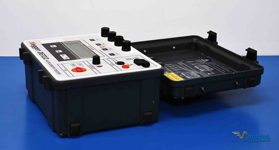 Thumbnail: Megger DET 2/2 Auto Earth Tester Resistance Meter NIST Calibrated