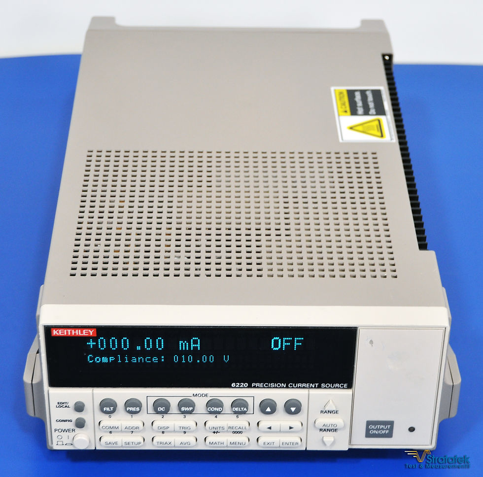 Thumbnail: Keithley 6220 Precision DC Current Source 100fA to 100mA - NIST Calibrated