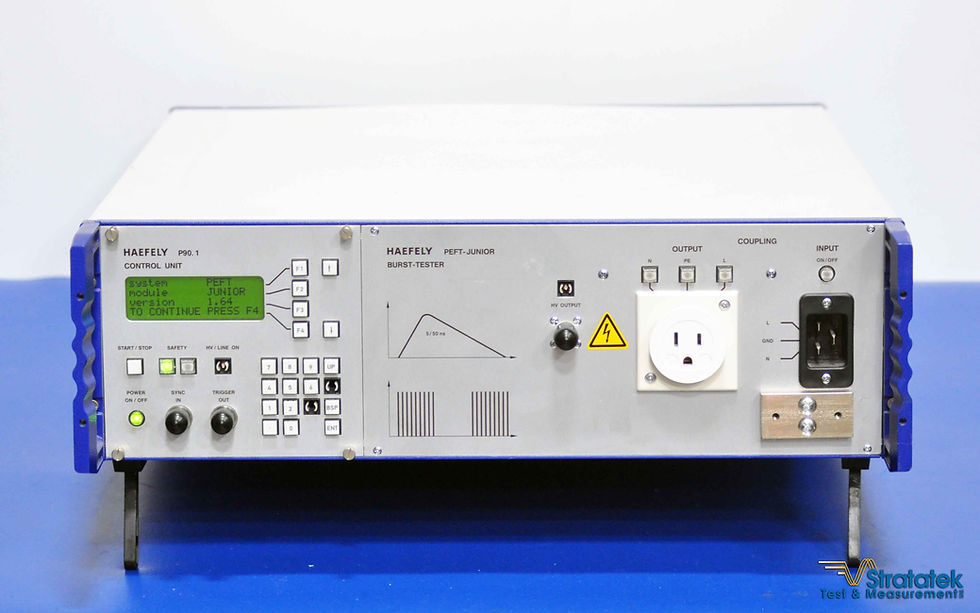 Haefely P90.1 Control Unit PEFT-Junior Burst Tester EMC