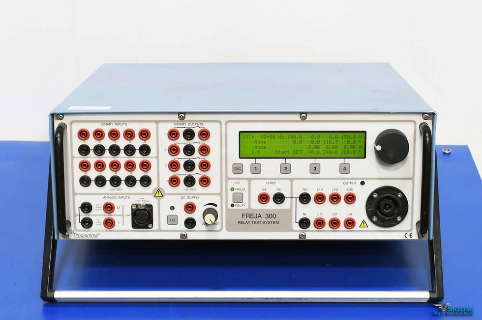 Thumbnail: Programma Freja 300 Relay Test Set front view
