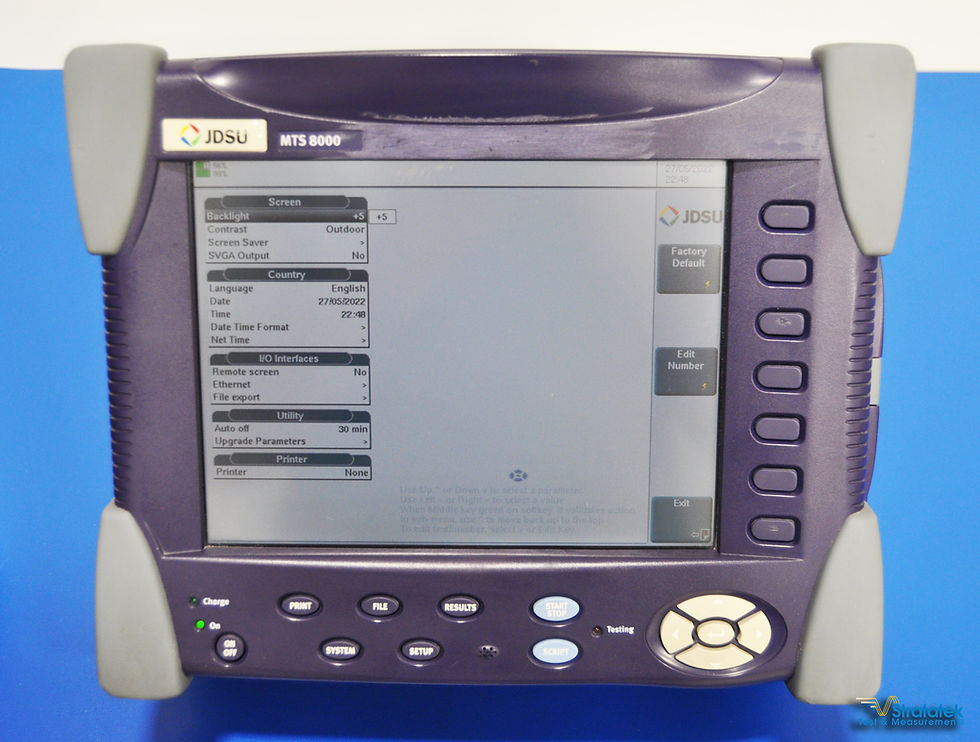 Thumbnail: JDSU MTS-8000 OTDR DR MM Scalable Multitest Platform Fiber OTDR