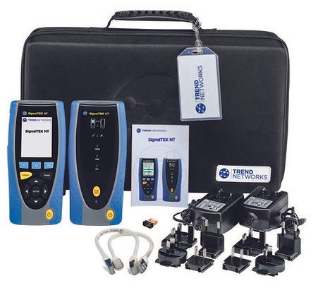 Trend Networks SIGNALTEK NT Gigabit Testing on Passive Cabling and Networks