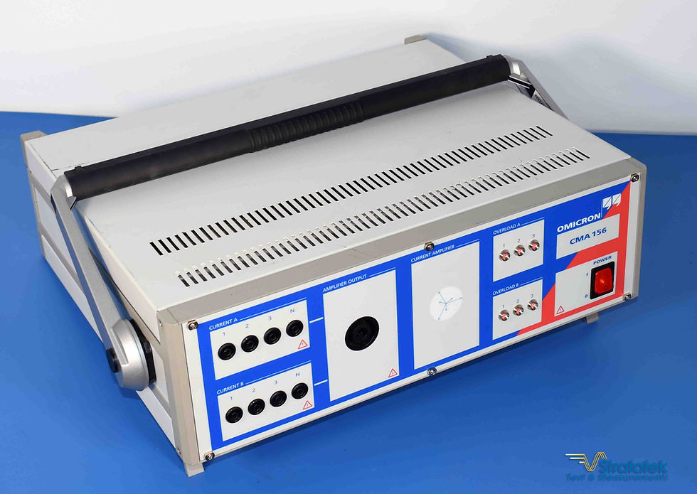 Thumbnail: Omicron CMA 156 6 Phase Current Amplifier Relay Test Set Booster
