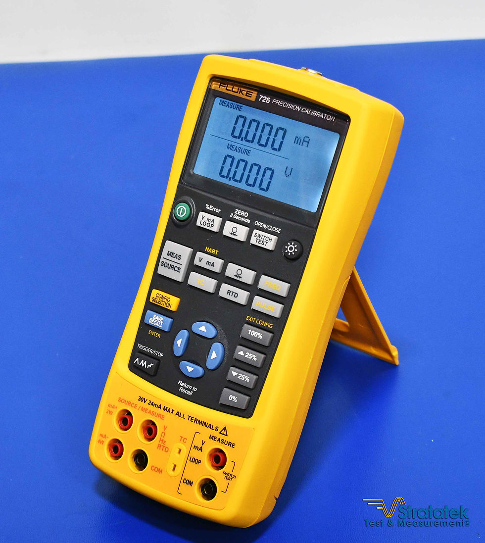 Thumbnail: Fluke 726 Precision Multifunction Process Calibrator HART NIST Calibrated