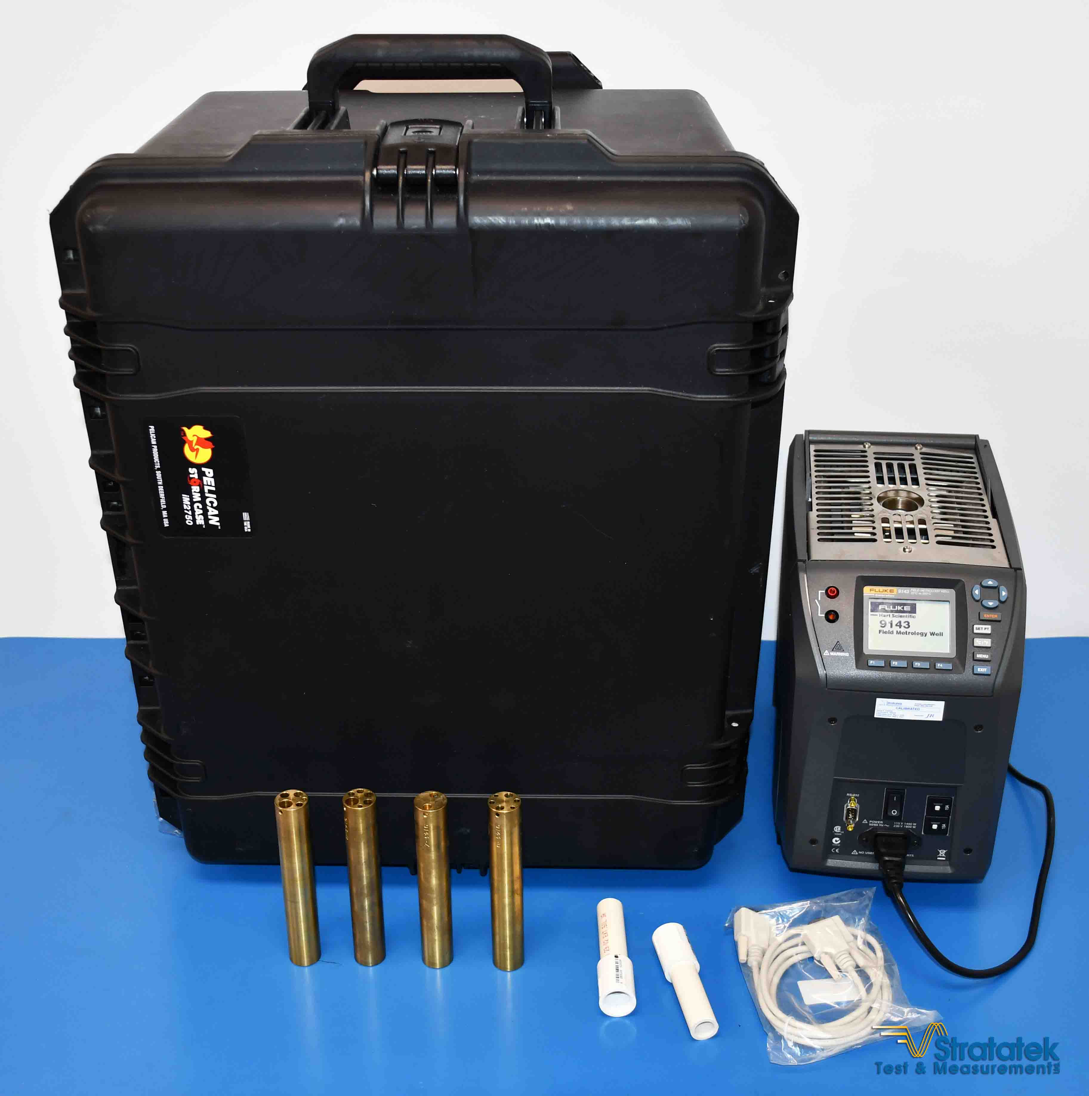 Fluke 9143 Field Metrology Well –25 °C to 660°C Dry Block NIST Calibrated