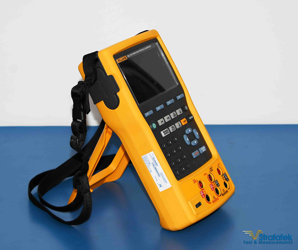 Thumbnail: Fluke 754 Documenting Multifunction Process Calibrator HART NIST Calibrated Right side view