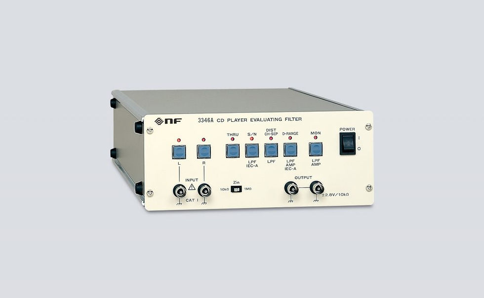 NF Corp 3346A CD Player Evaluating Filter