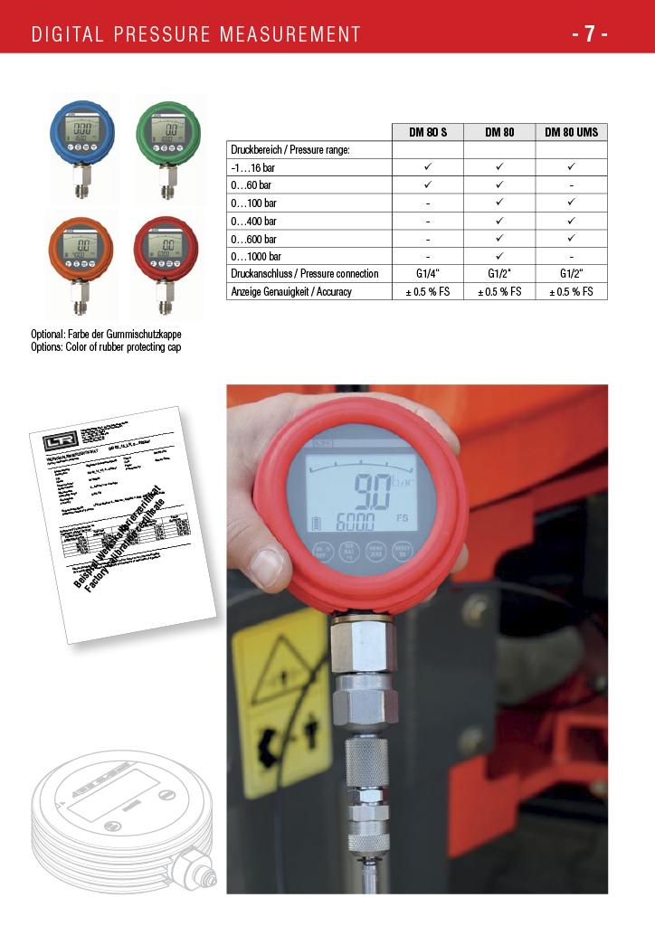 Parker SCJN60001 Service Junior Digital Pressure Gauge, 43 OFF