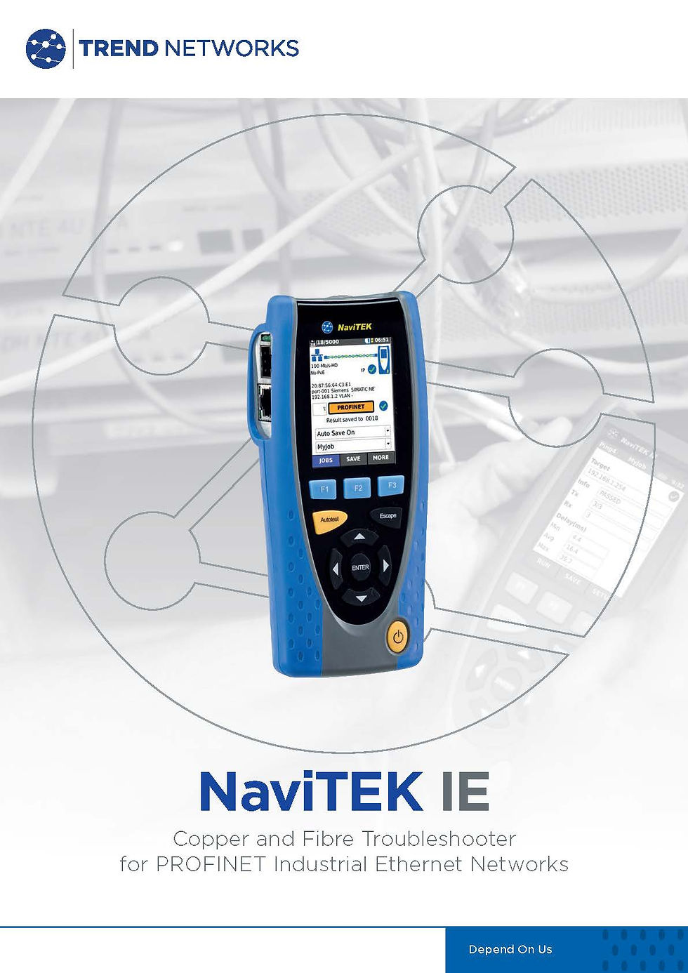 Thumbnail: Trend Networks NaviTEK IE Pinpoint Faults/Devices Reconfigure Nodes Event Logs