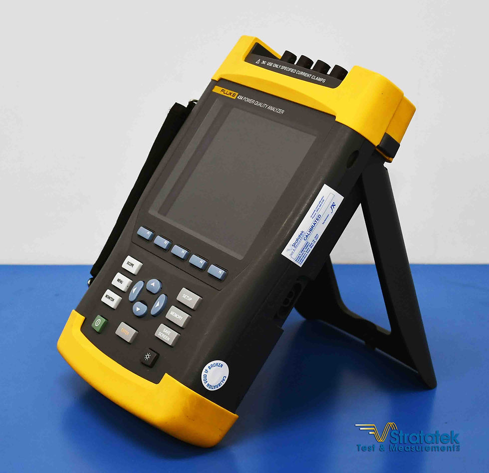 Thumbnail: Fluke 434 Power Quality Analyzer 3 Phase PQA 400A CTs NIST Calibrated