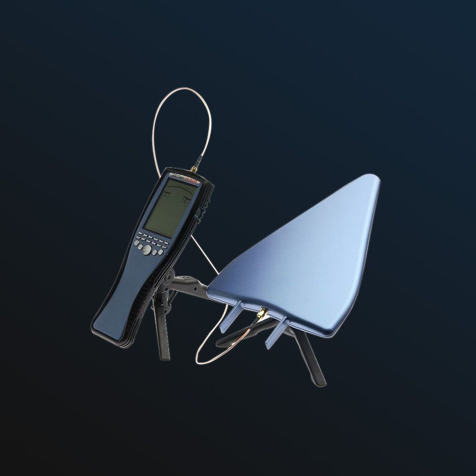 Thumbnail: Aaronia HyperLOG 60180 Broadband Antenna 680MHz - 18 GHz 5dBi Gain Full set