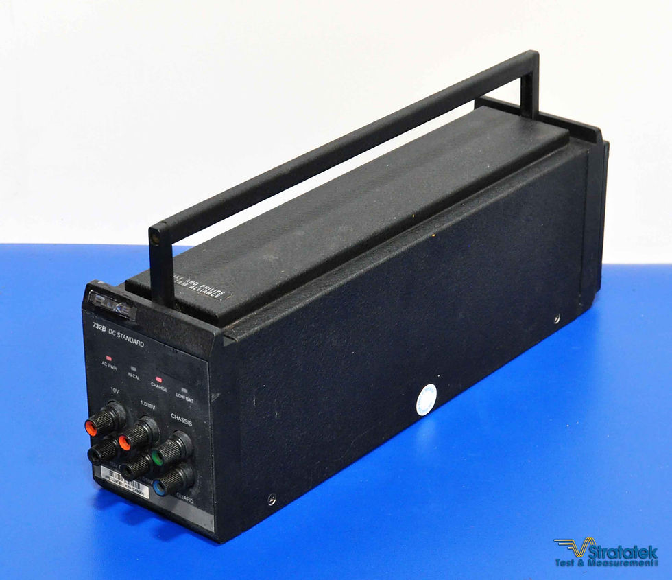 Thumbnail: Fluke 732B DC Voltage Standard 10V 1.018V DC Calibration Standard