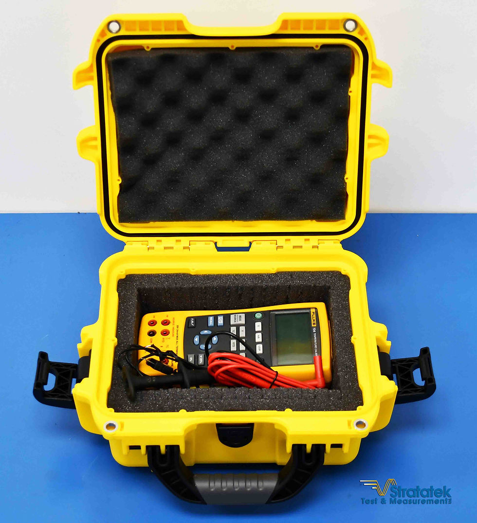 Thumbnail: Fluke 724 Temperature Calibrator NIST Calibrated with Data