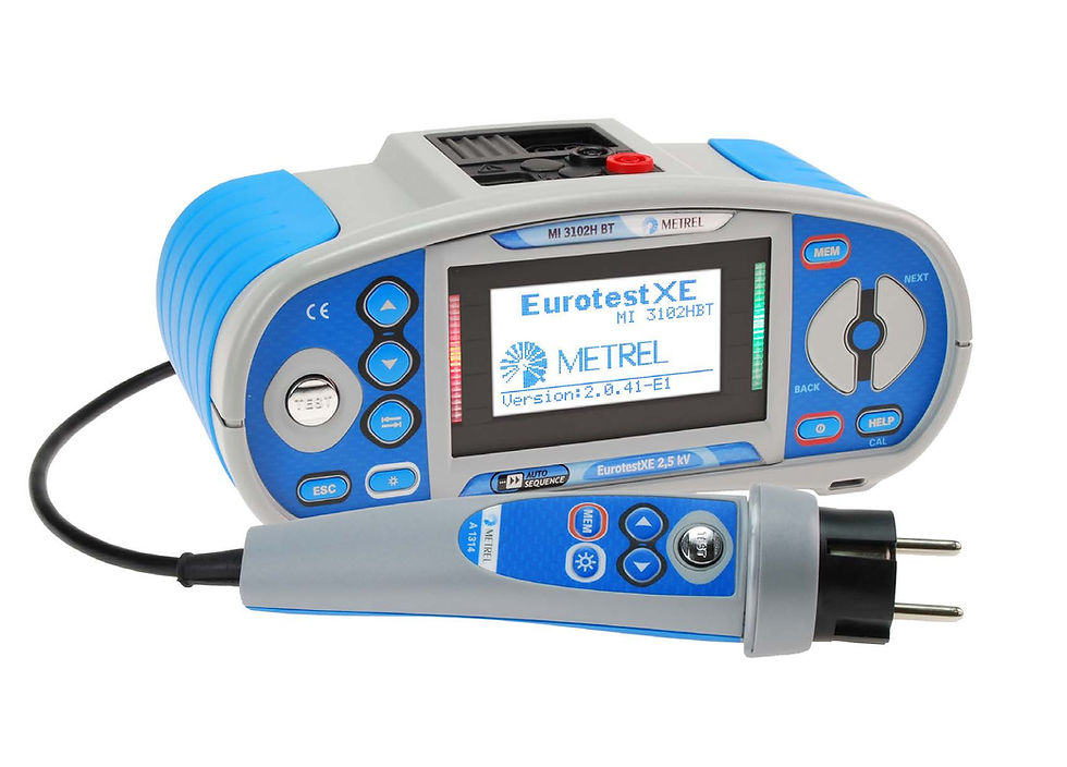 Thumbnail: Metrel MI 3102H BT EurotestXE 2.5 kV, Insulation, Continuity Tester, TRMS, RCD