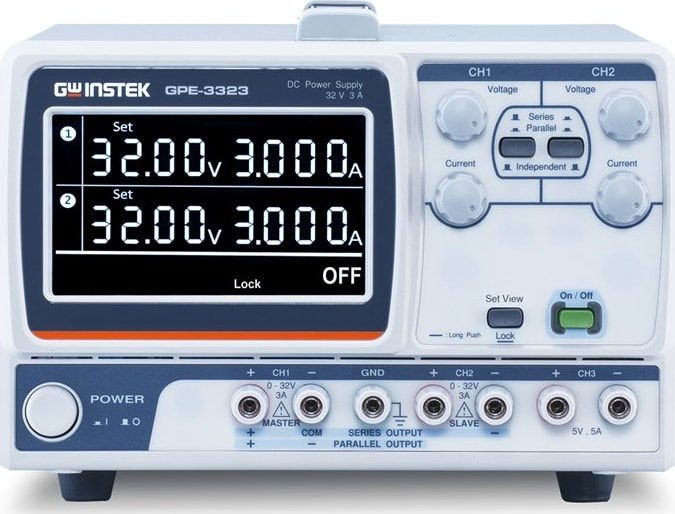 GW Instek GPE-3323 3 Channels, 217W Linear DC Power Supply