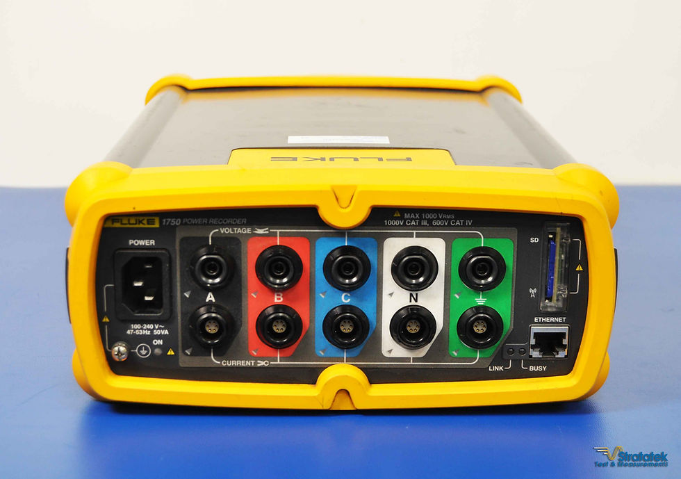 Thumbnail: Fluke 1750 3 Phase Power Quality Analyzer Power Logger Meter - NIST Calibrated
