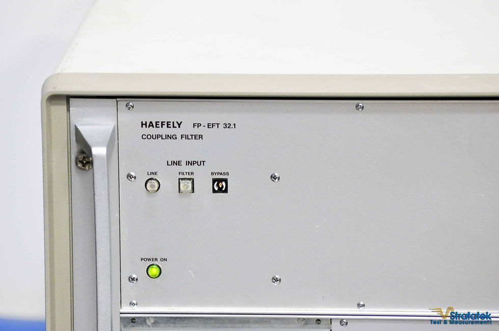 Haefely FP-EFT 32.1 Coupling Filter EMC 3-Phase Coupling/Decoupling Network 32A Close up