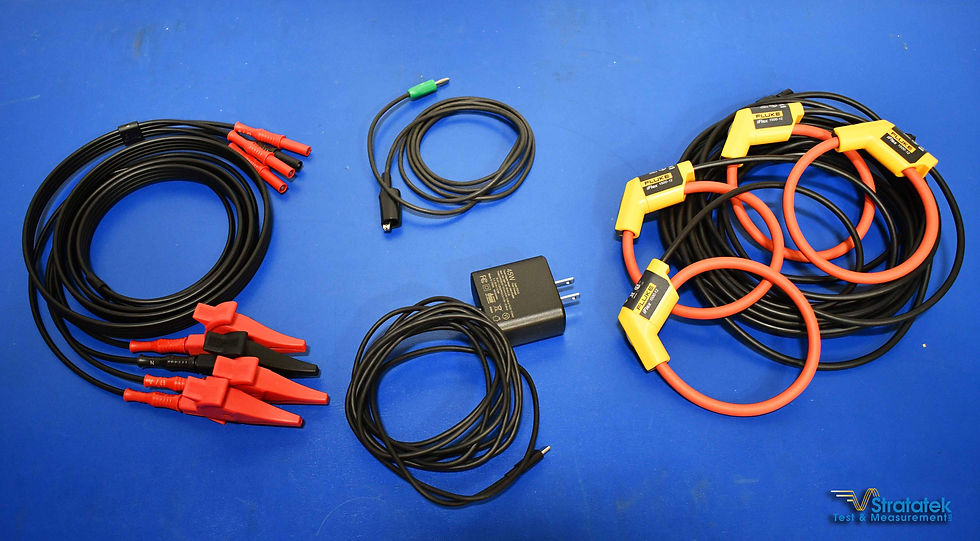 Thumbnail: Fluke 1775 Power Quality Analyzer Three Phase PQA 1500A CTs NIST Calibrated