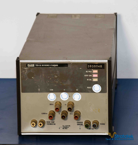 Fluke 732A DC Voltage Reference Standard 10V DC Calibration | Stratatek T&M