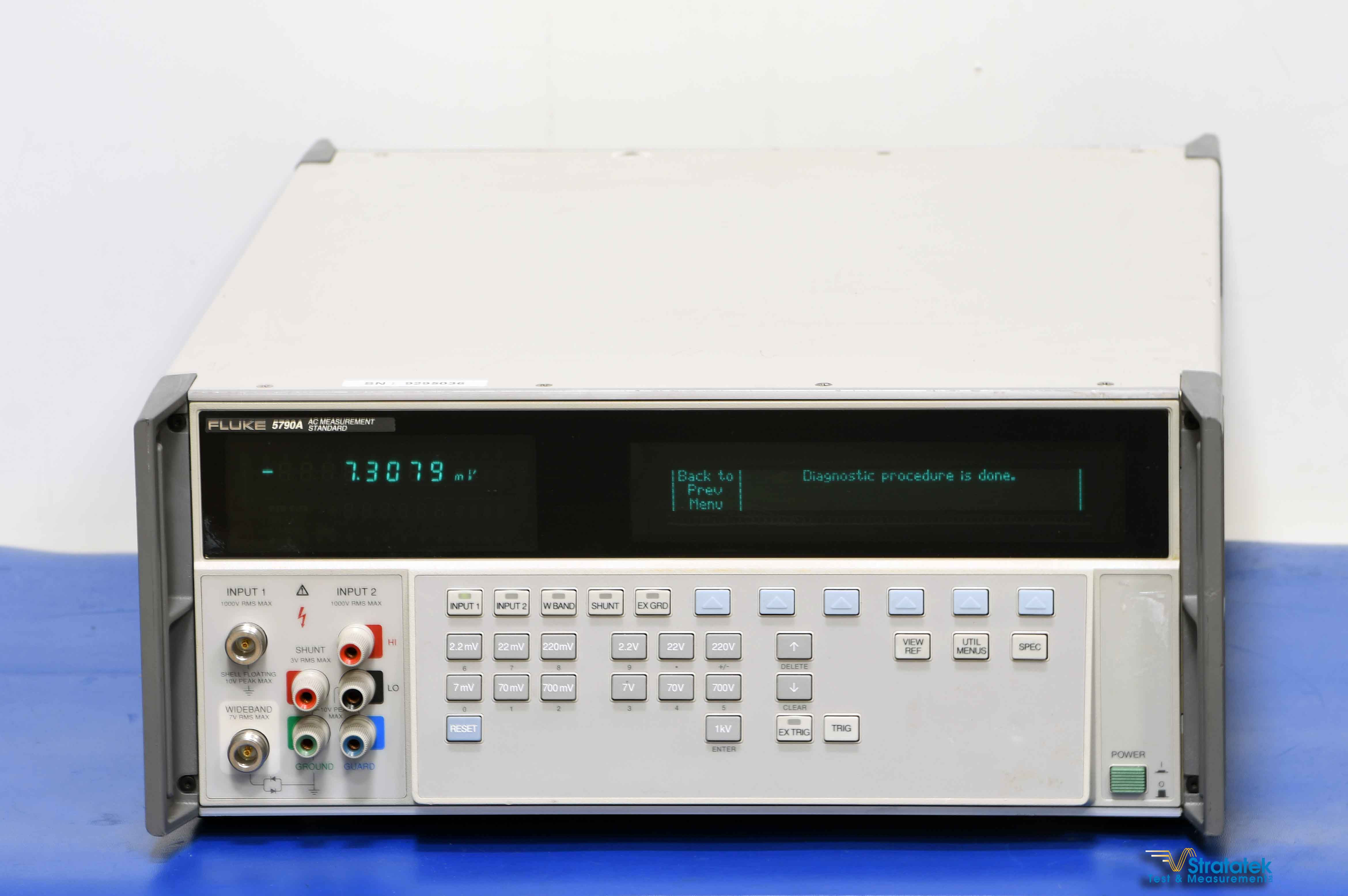 Fluke 5790A-03 AC Measurement Standard with Wideband AC Option 3 (30MHz)