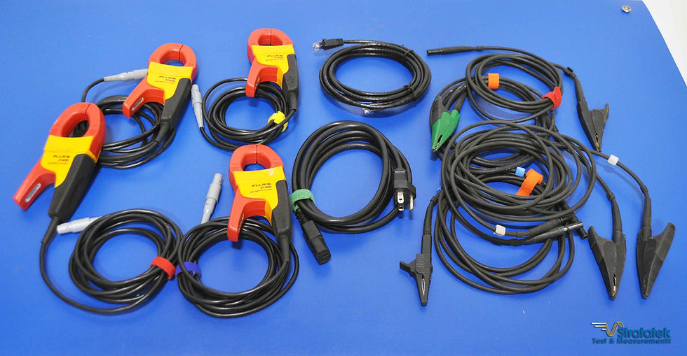 Thumbnail: Fluke 1750 3 Phase Power Quality Analyzer Power Logger Meter - NIST Calibrated Accessories