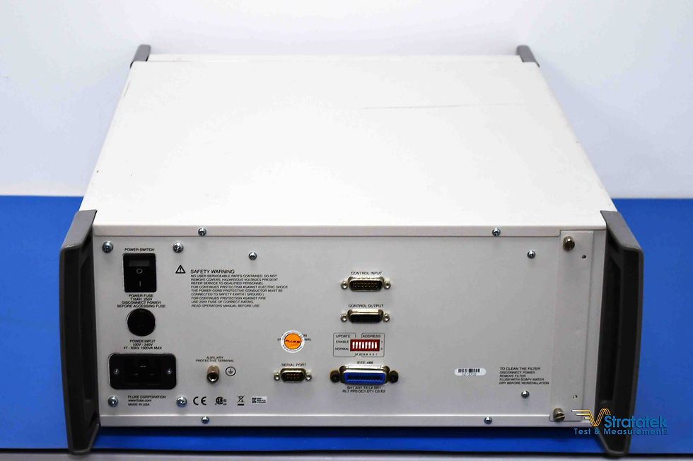 Thumbnail: Fluke 52120A Transconductance Amplifier 120 Amps Rear view