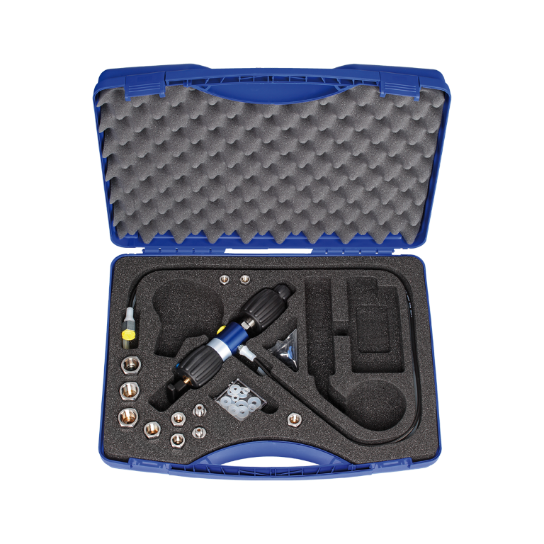 SIKA P4 Pressure Hand Pump -0.3-4 bar (-4.35-58 psi) w/Case and Adapters Solid