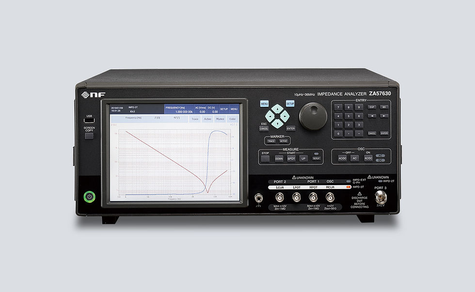 Thumbnail: NF Corp ZA57630 Impedance Analyzer 10 µHz to 36 MHz 100 GΩ