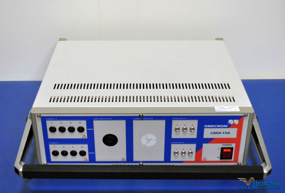 Thumbnail: Omicron CMA 156 6 Phase Current Amplifier Relay Test Set Booster Calibrated