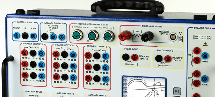Thumbnail: ISA CBA 2000 HV Circuit Breaker Analyzer and Microhmmeter Side angular view